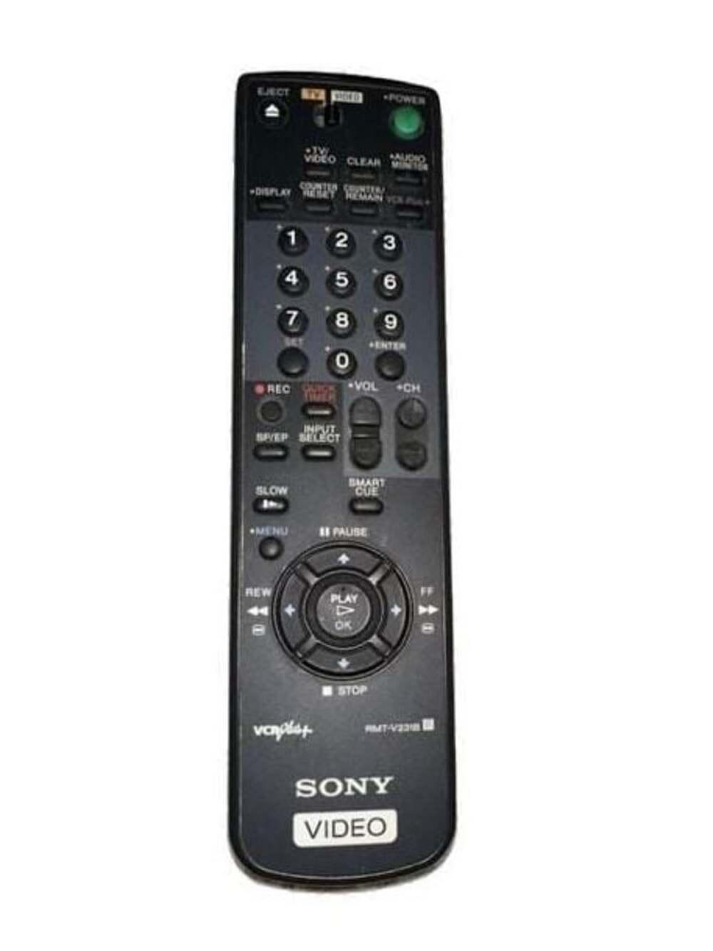 Sony RMT-V231B VCR Remote Control